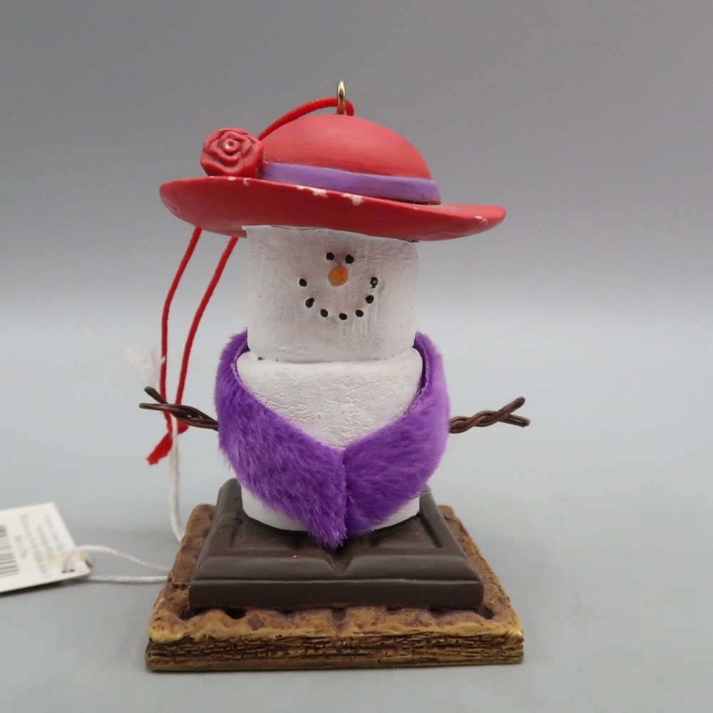 Red Hat Lady The Original Smore's Christmas Ornament Midwest of Cannon Falls 3"